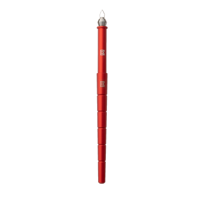 red pottery carving tool with a metal tip