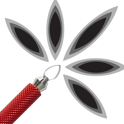 5-Piece Dragonfly Tool Variety Arc Carving Blade Pack