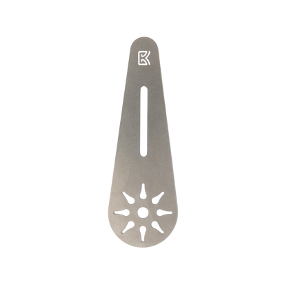 Medium Teardrop Shaped Rigid Metal Rib