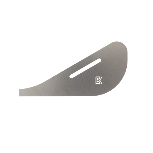 Large Triangle Shaped Rigid Metal Rib with Square Tip